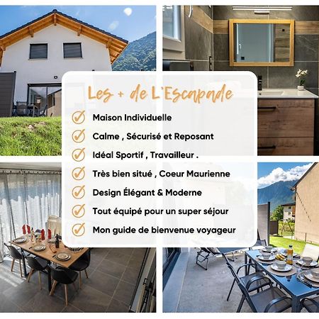 Saint Avre la Chambre Escapade Mauriennaiseヴィラ エクステリア 写真