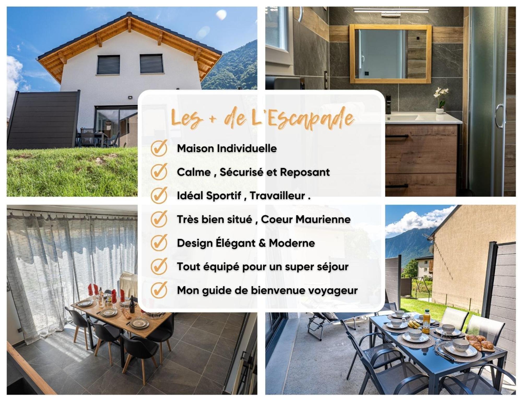 Saint Avre la Chambre Escapade Mauriennaiseヴィラ エクステリア 写真